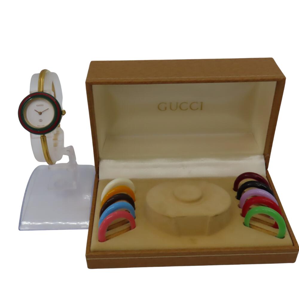 Gucci Change Bezel Quartz Watch 1100-L