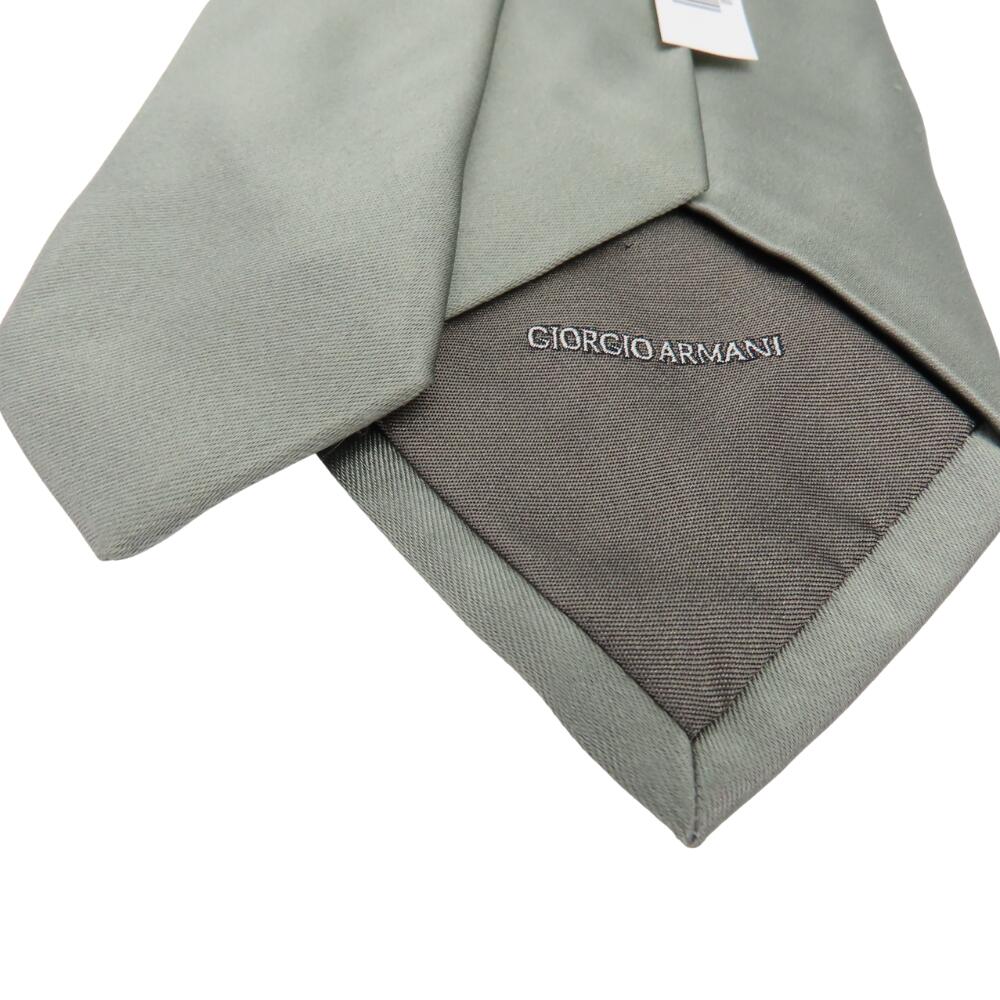 Giorgio Armani Silk Aquamarine Tie