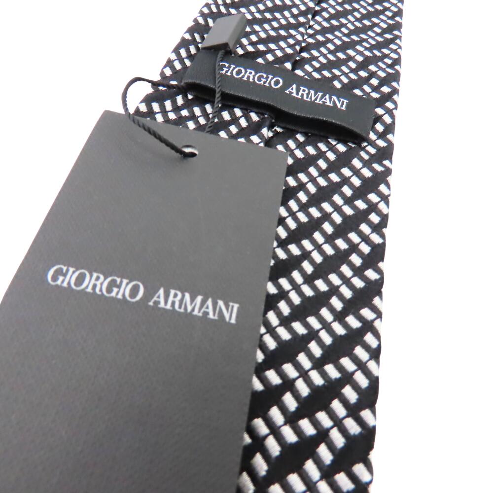 Giorgio Armani Silk Polyester Aquamarine Tie