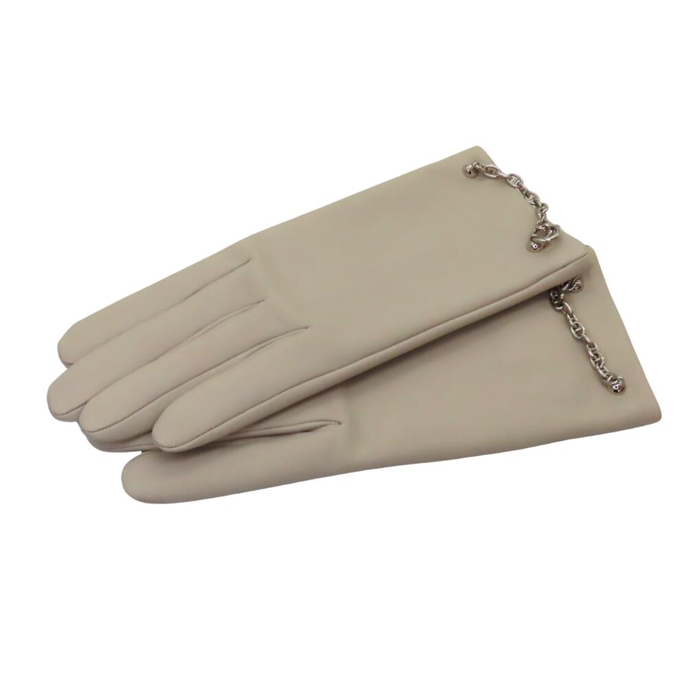 Hermes Gloves Anoglass Silk Cheinedankle