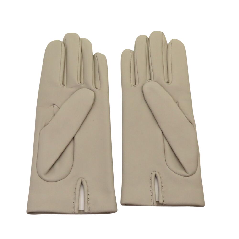 Hermes Gloves Anoglass Silk Cheinedankle