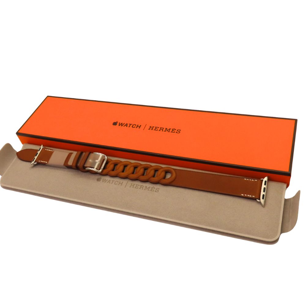 Hermes Apple Watch Band Gourmette Double Tour