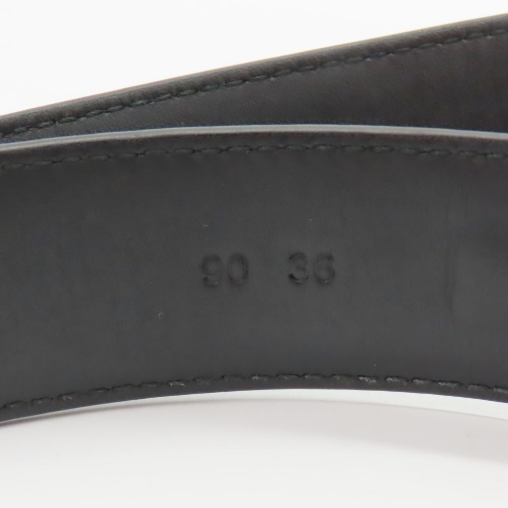 Berluti Leather Calligraphy Script Belt