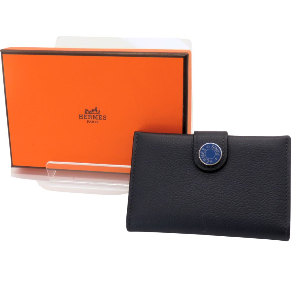 Hermes Evercolor RMS Card Case Blue