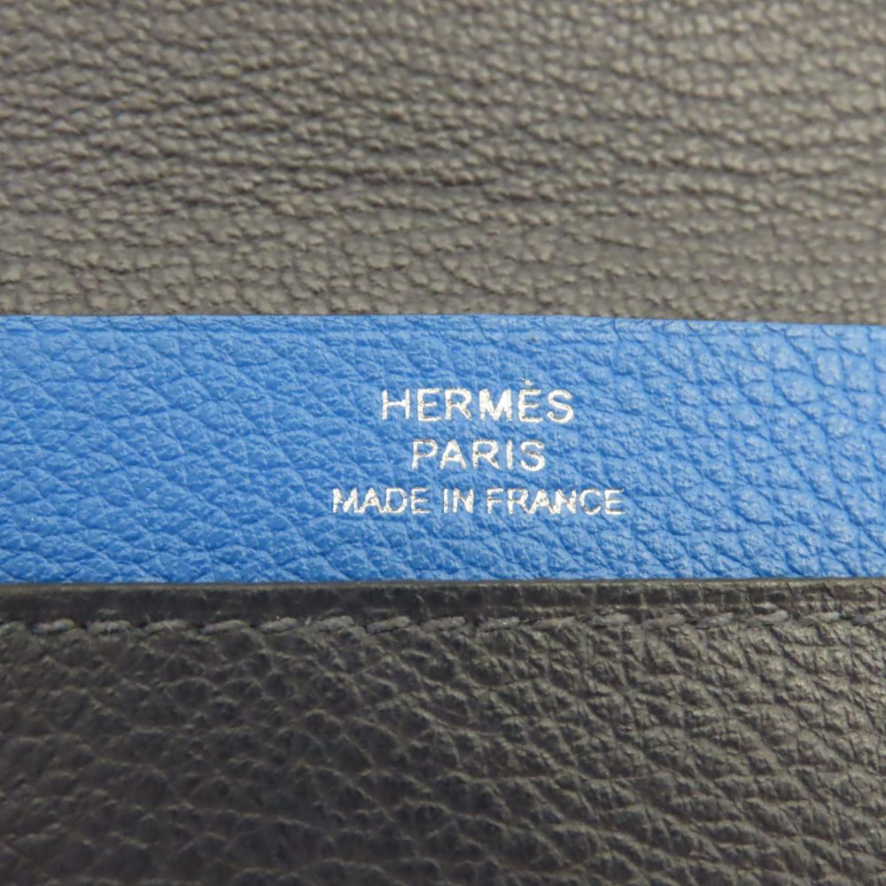 Hermes Evercolor RMS Card Case Blue