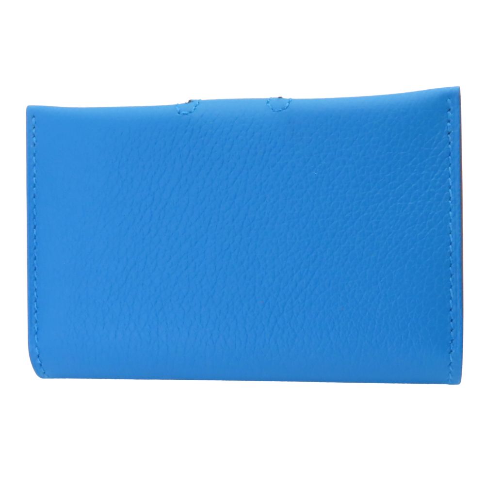 Hermes Evercolor RMS Card Case Blue Green