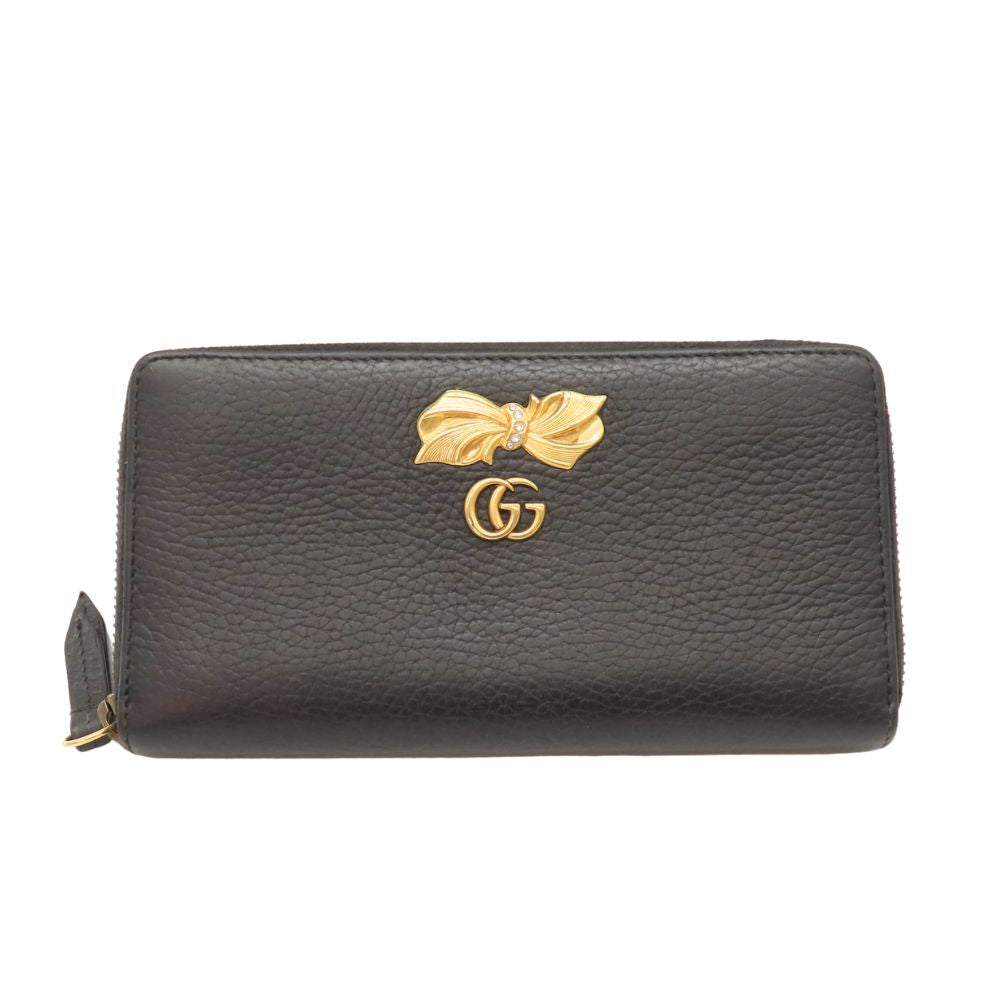 Gucci GG Marmont Zip Wallet Black