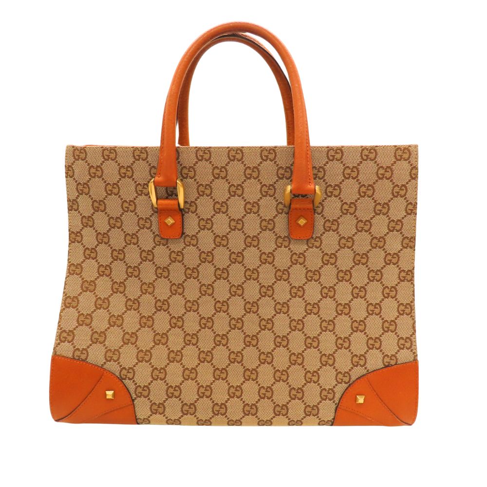 Gucci GG Canvas Tote Bag 120897 Beige