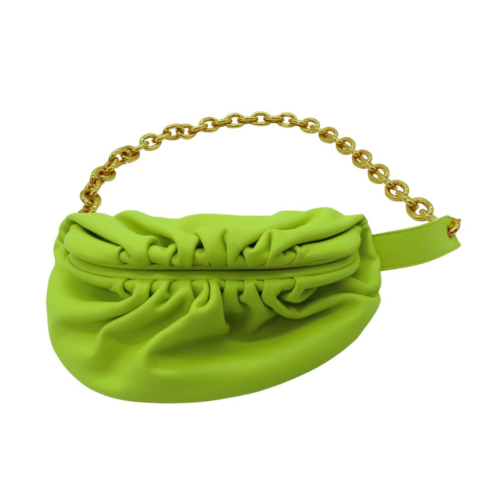 Bottega Veneta Chain Body Bag Yellow