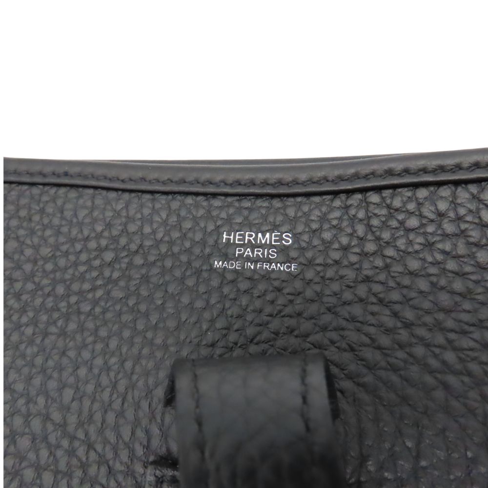 Hermes Evelyne 3 PM Noir Shoulder Bag