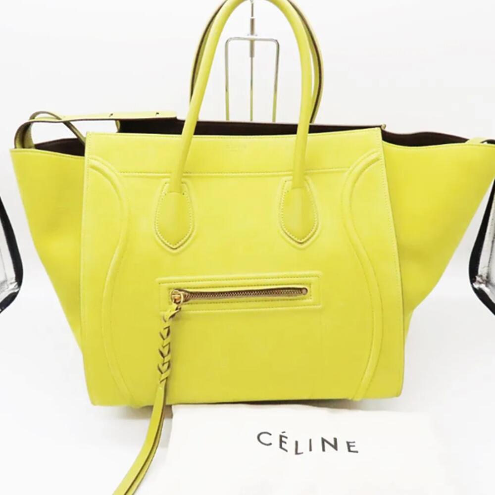 Celine Leather Phantom Tote Bag