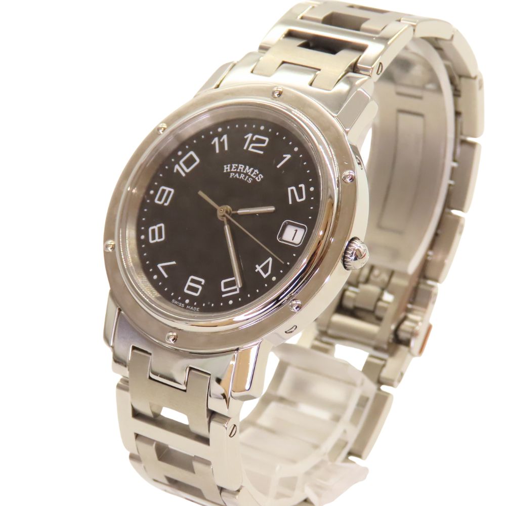 Hermes Clipper Quartz Watch CL6.710