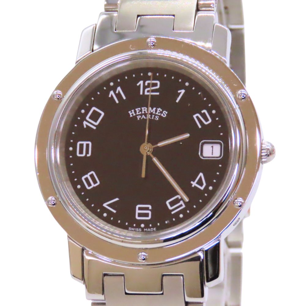 Hermes Clipper Quartz Watch CL6.710