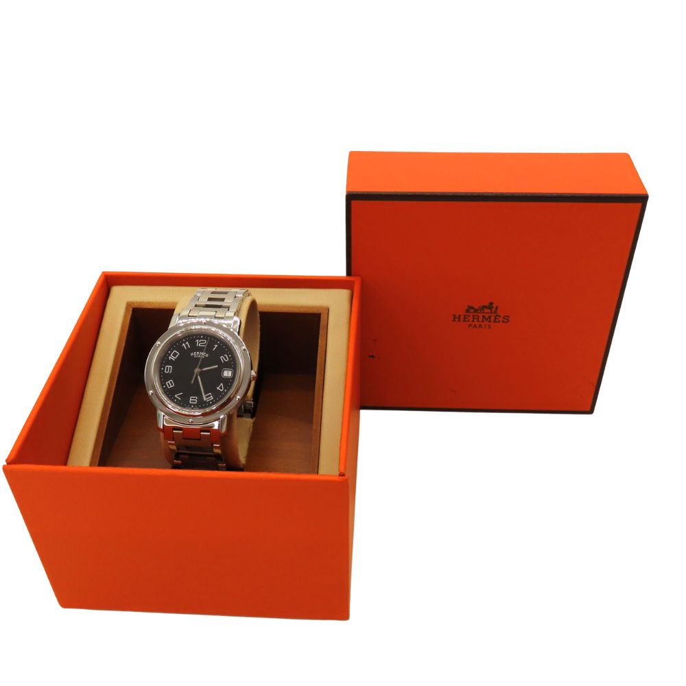 Hermes Clipper Quartz Watch CL6.710