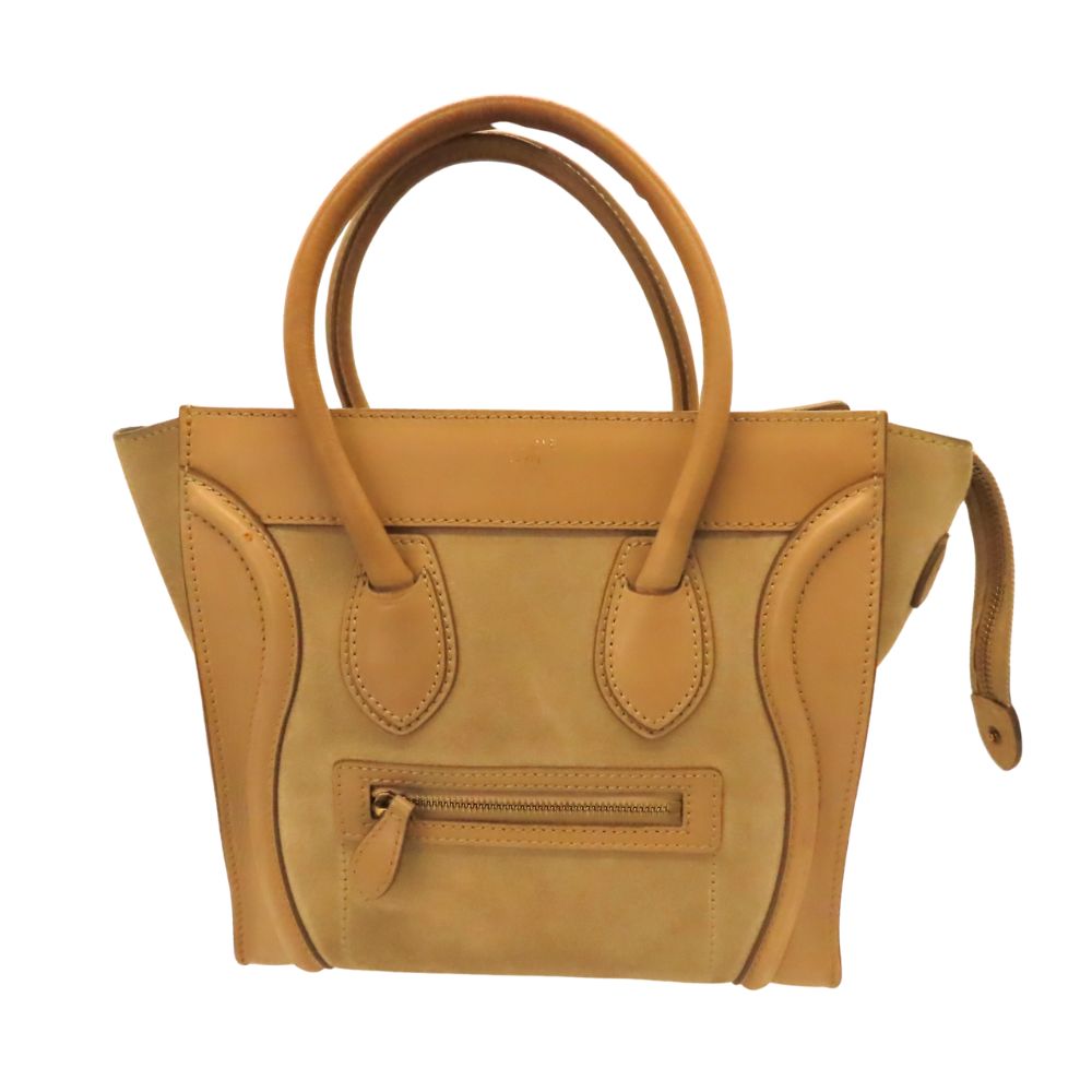 Celine Luggage Micro Shopper Tote Bag