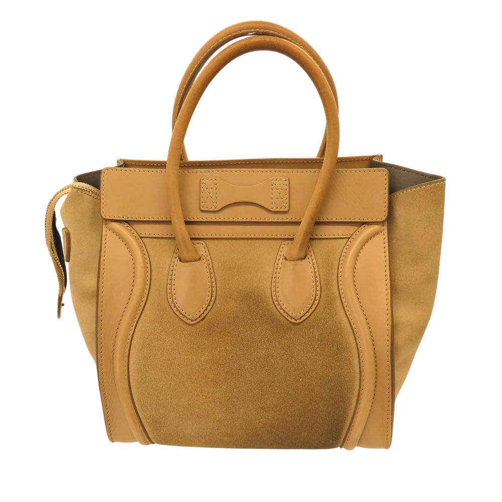 Celine Luggage Micro Shopper Tote Bag