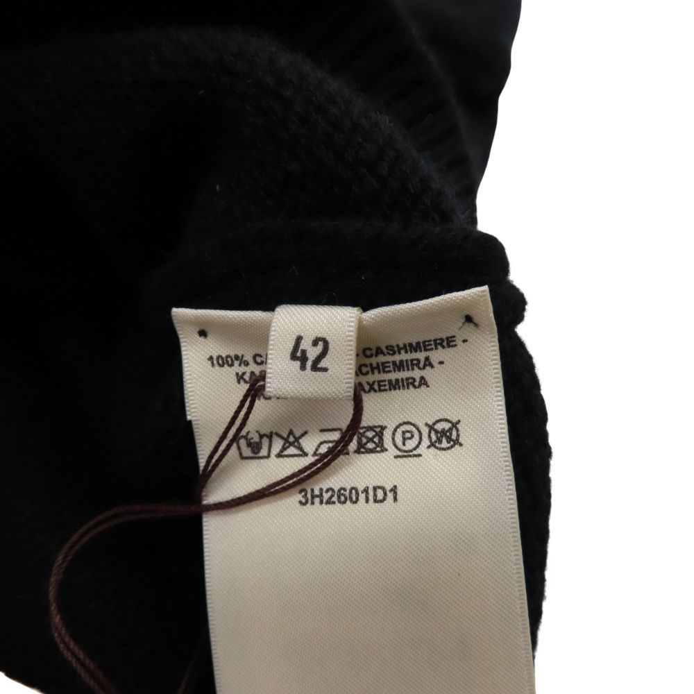 Hermes Cashmere Sweater with Logo Plate