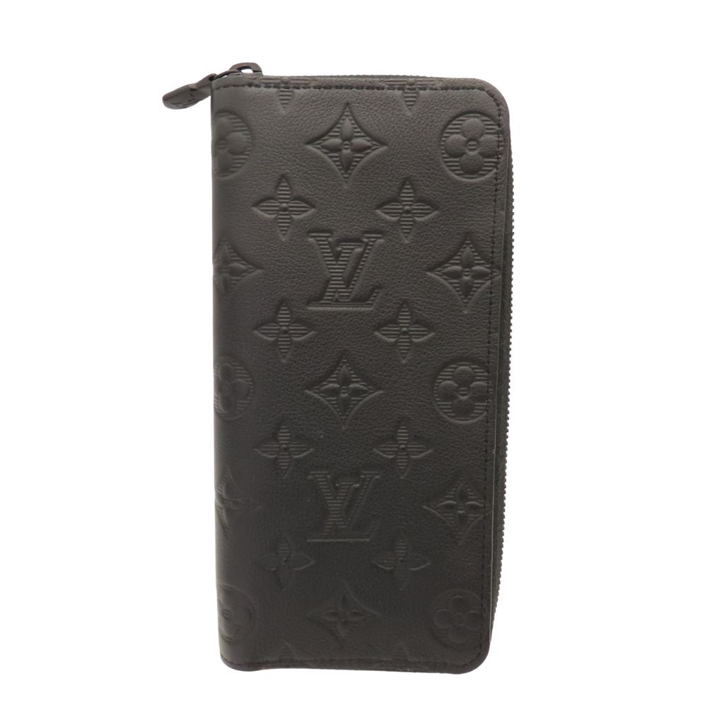 Louis Vuitton Monogram Zippy Wallet Black