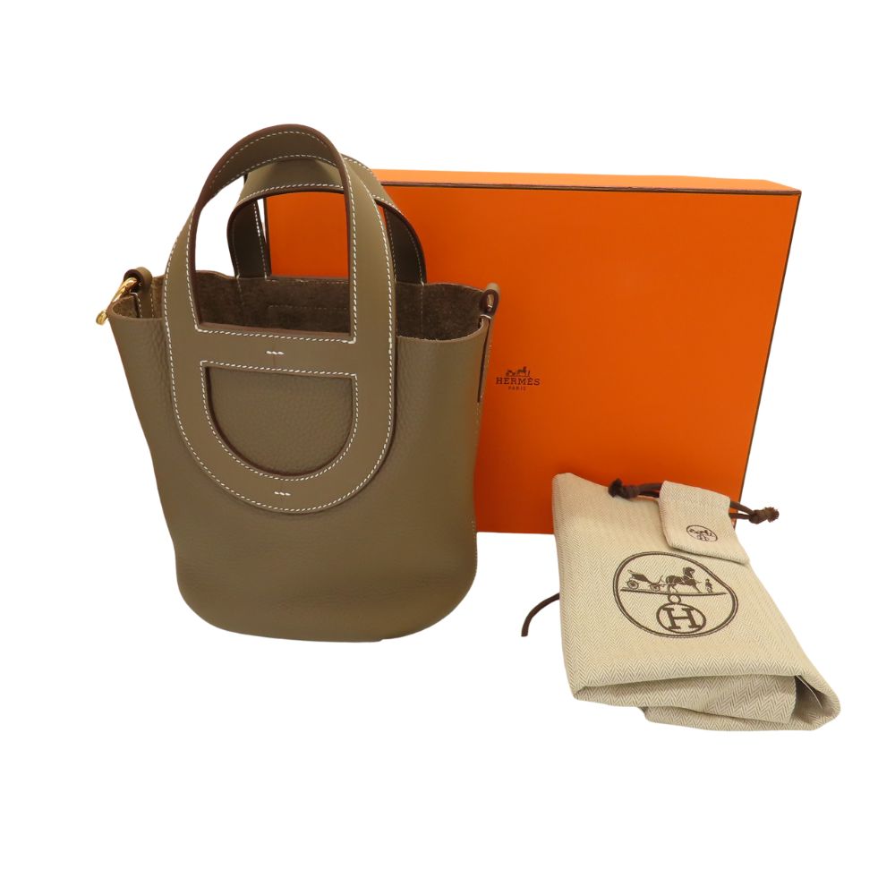 Hermes In The Loop 18 Handbag Grey