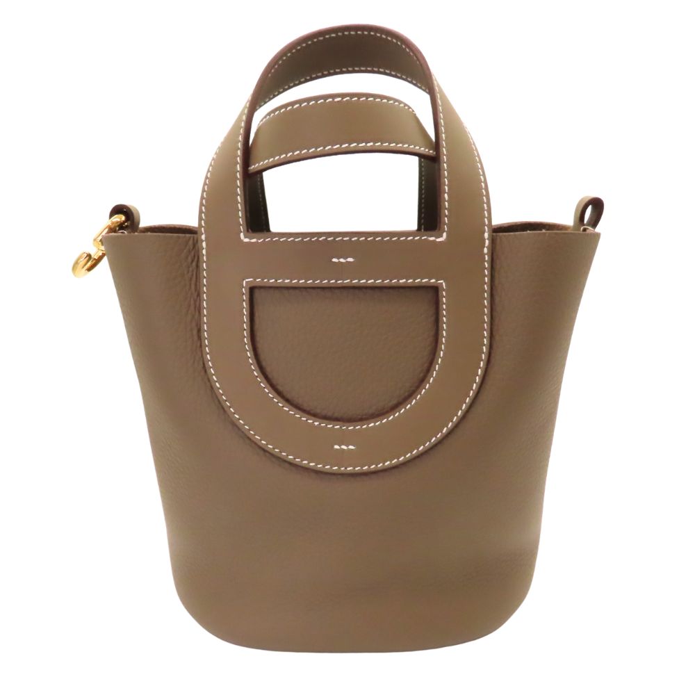 Hermes In The Loop 18 Handbag Grey