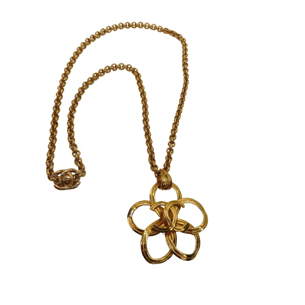 Chanel Coco Mark Flower Necklace A2406191