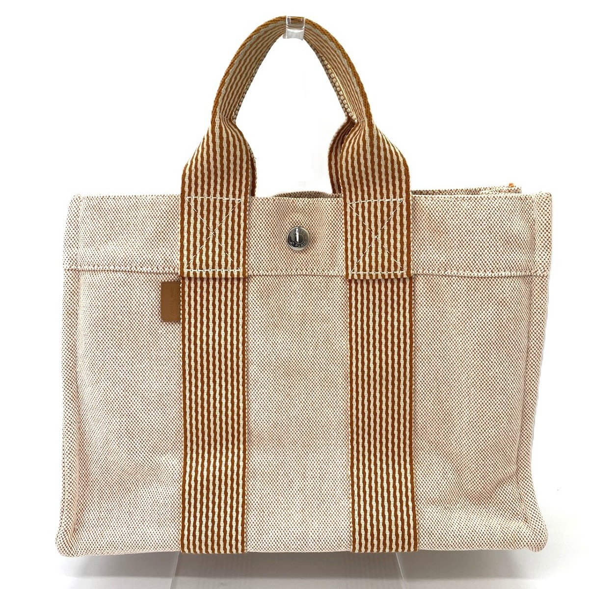 Hermes New Fourre Tout PM Cotton Canvas Tote Bag
