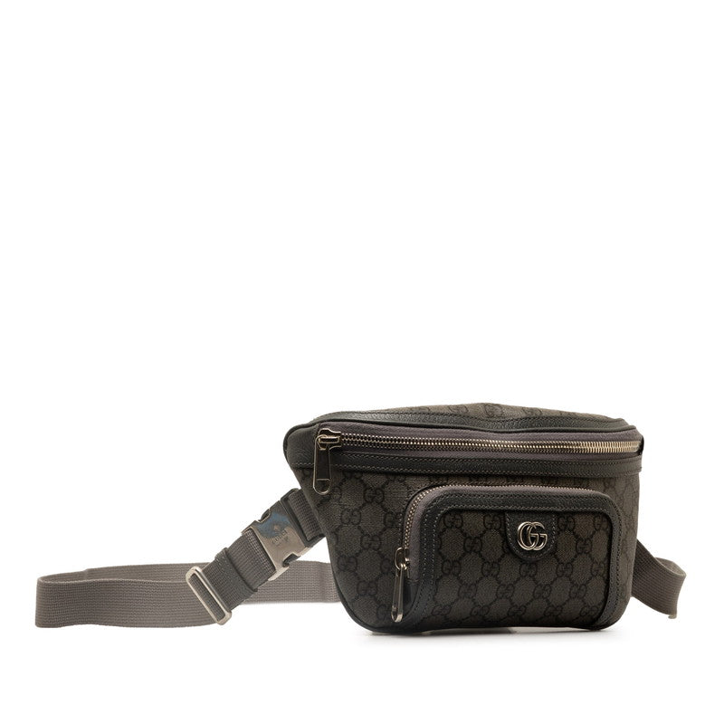 Gucci GG Supreme GG Marmont Waist Bag Body Bag 733868 PVC Leather