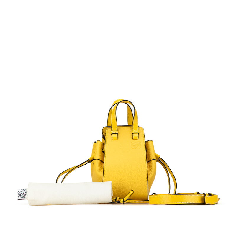 Loewe Leather Hammock Drawstring Mini Handbag 061947