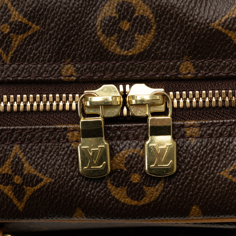 Louis Vuitton Monogram Excentri Cite Handbag M51161 Brown PVC Leather in Very Good Condition