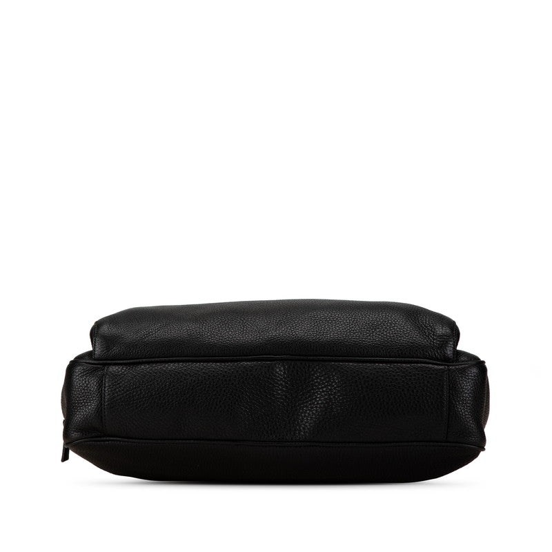 Prada Leather Briefcase Black