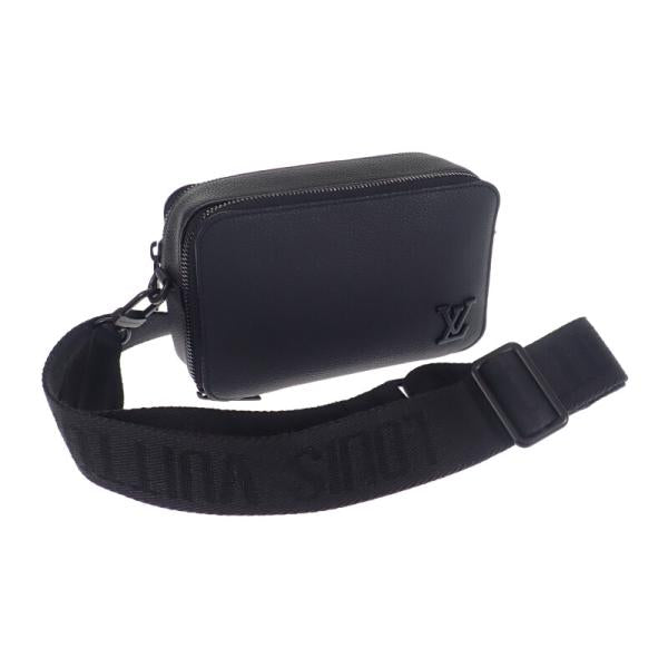 Louis Vuitton Alpha Wearable Wallet Leather Shoulder Bag M59161 in Good condition