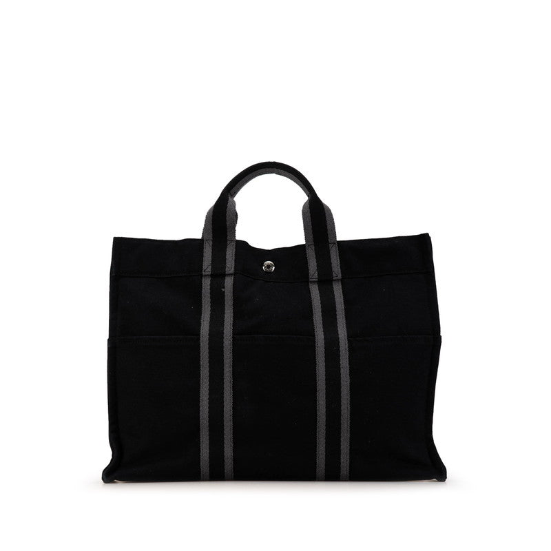 Hermes Canvas Fourre-Tout GM Tote Bag