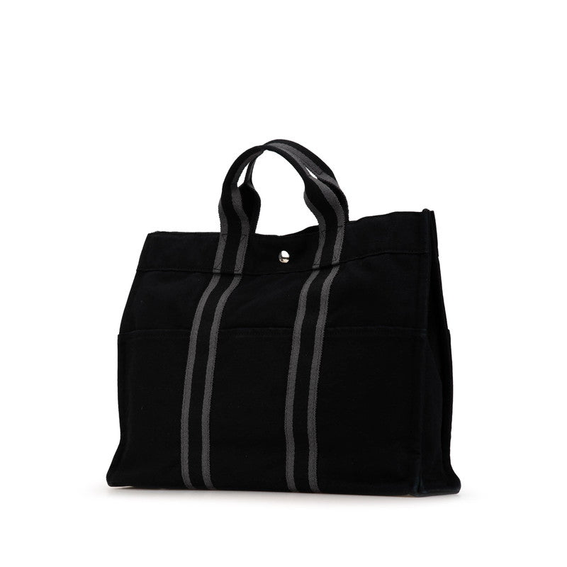 Hermes Canvas Fourre-Tout GM Tote Bag