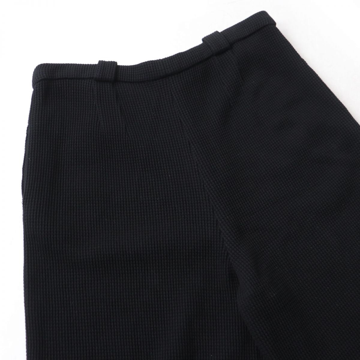 Chanel Cotton Wide Pants Black Size 44