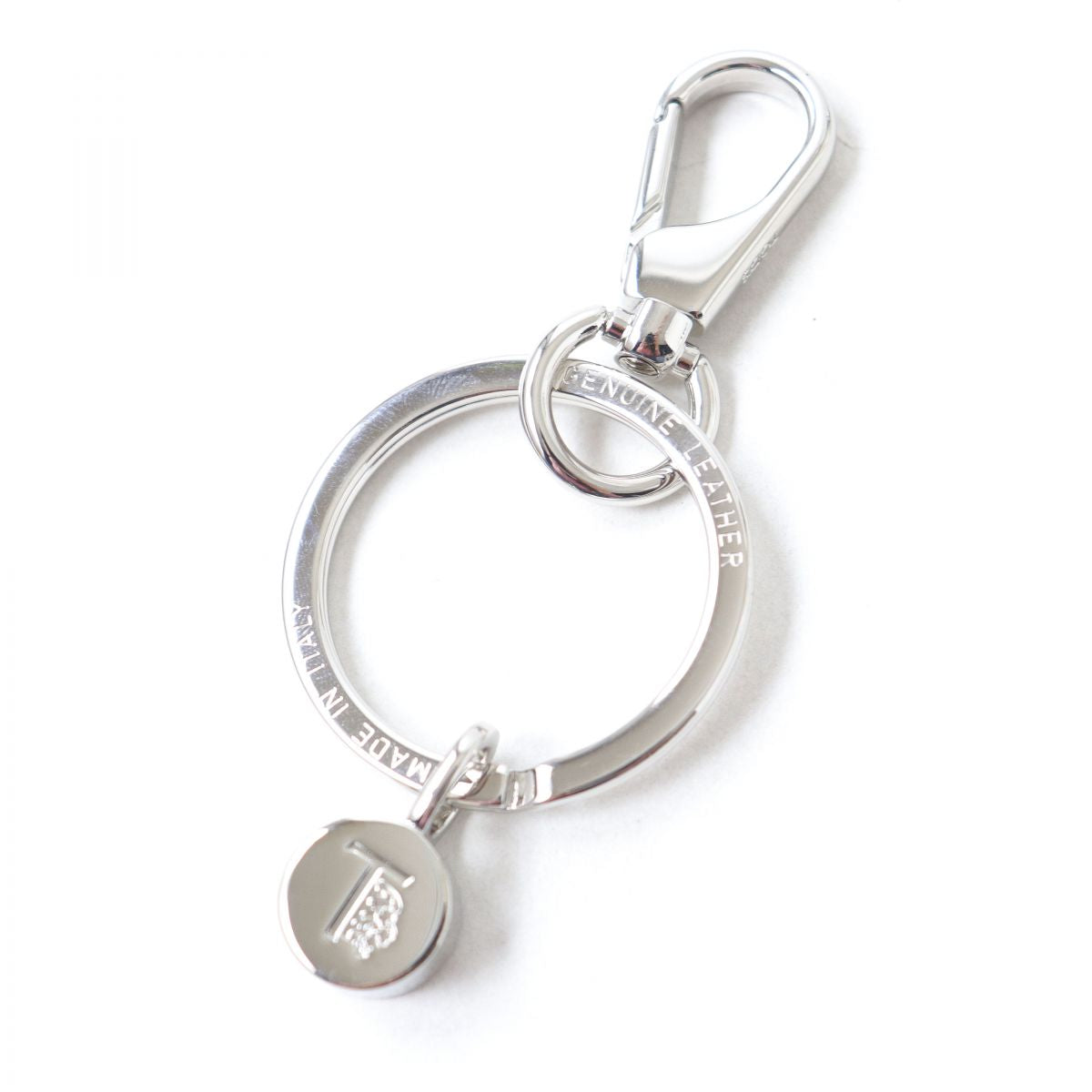 TOD'S Fur Leather Key Ring Charm