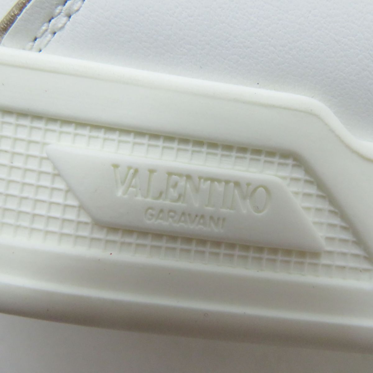 Valentino Garavani Open Skate Sneakers Leather White