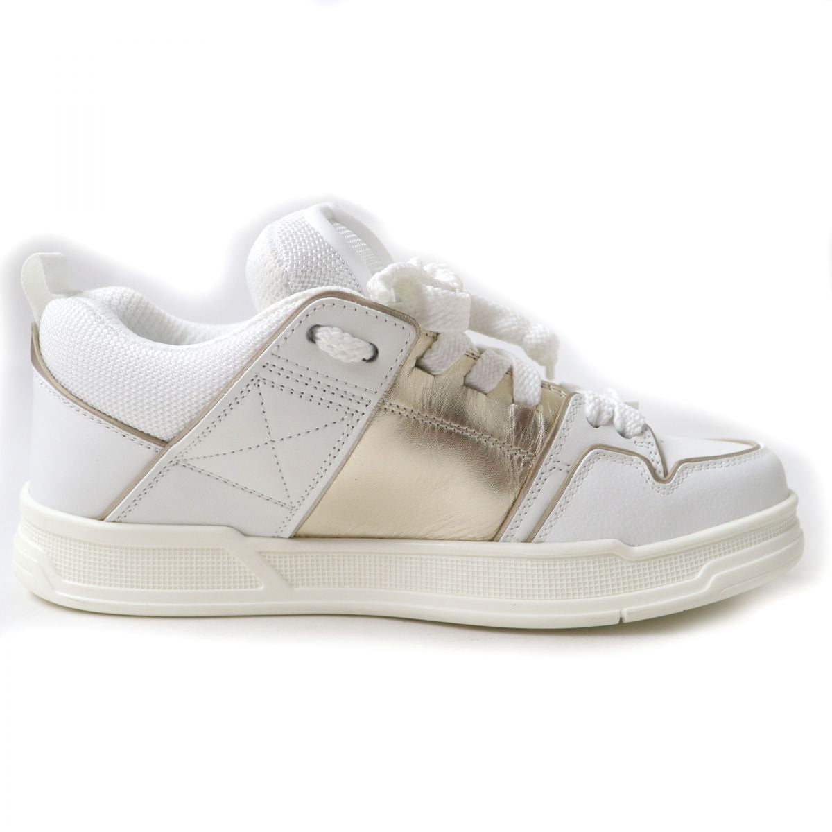 Valentino Garavani Open Skate Sneakers Leather White