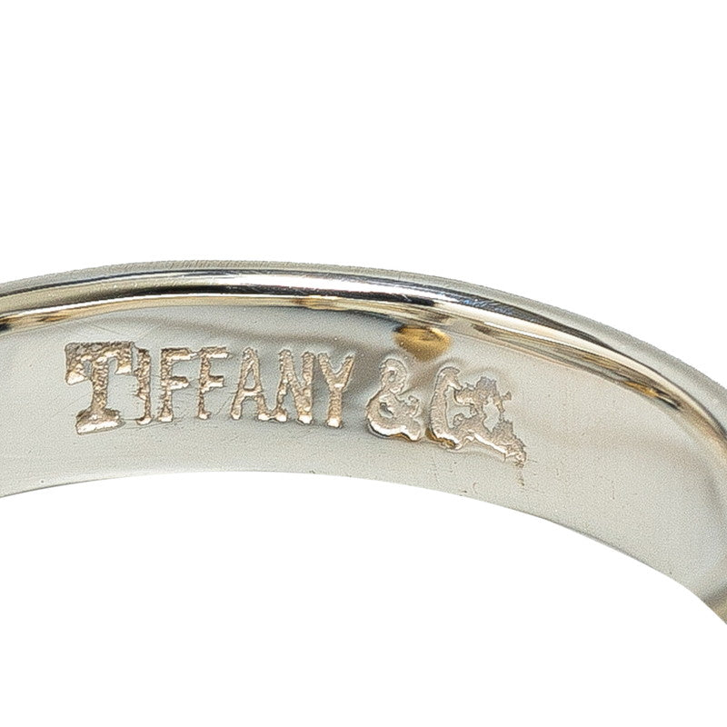 Tiffany & Co Silver Gold Hook and Eye Ring