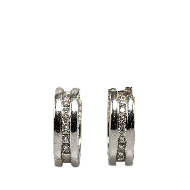 Bvlgari B-Zero1 Earrings K18WG White Gold OR855540 in Very Good Condition