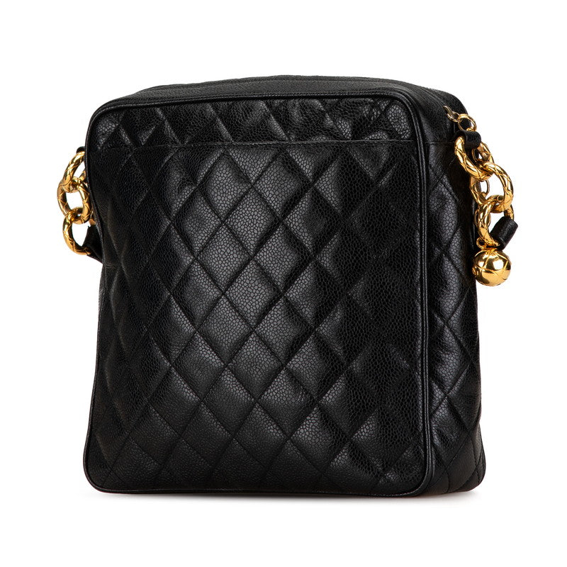 Chanel Caviar Skin Matelasse Shoulder Bag