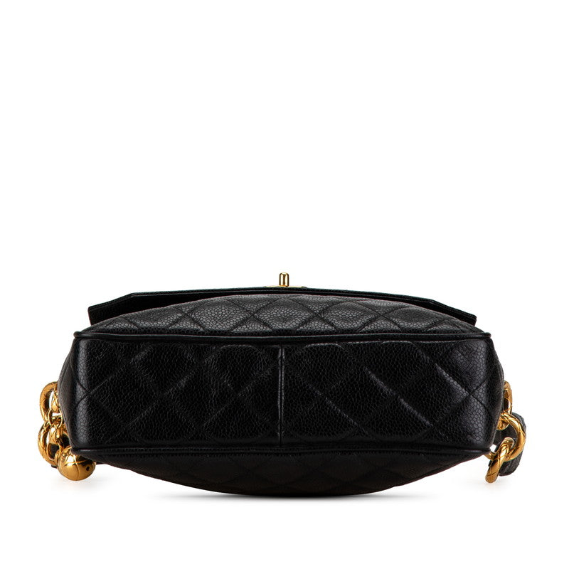 Chanel Caviar Skin Matelasse Shoulder Bag