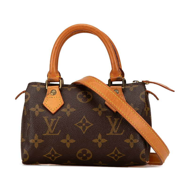 Louis Vuitton Monogram Mini Speedy 2WAY Handbag M41534