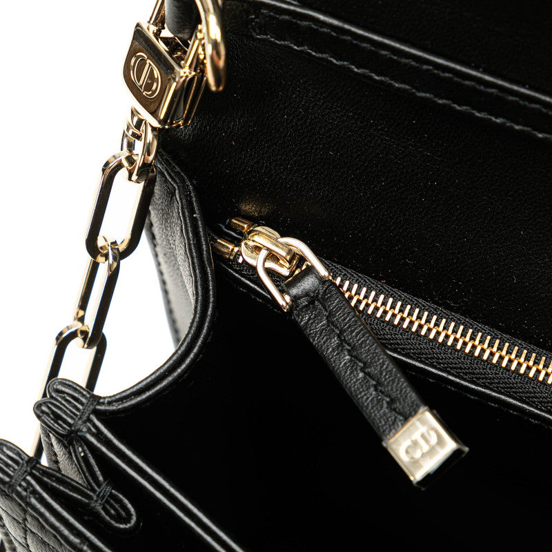 Dior MyDior Top Handle Bag Black Lambskin