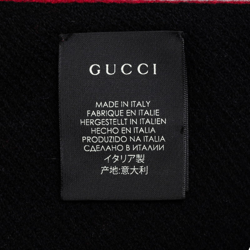 Gucci Wool Logo Reversible Scarf in Great Condition