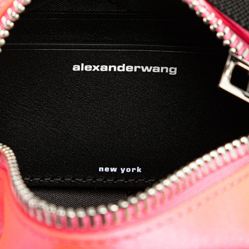 Alexander Wang Satin Rhinestone Mini Handbag