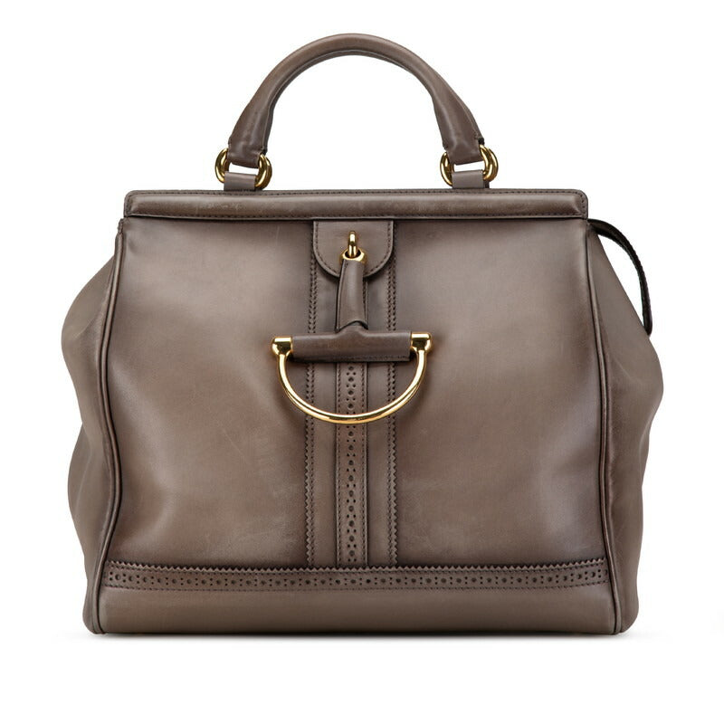 Gucci Leather Horsebit Handbag 296900