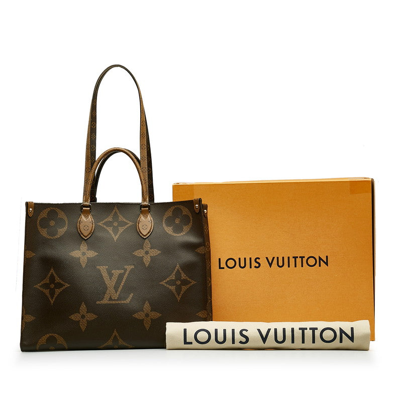 Louis Vuitton Monogram Giant Reverse OnTheGo GM Handbag M45320