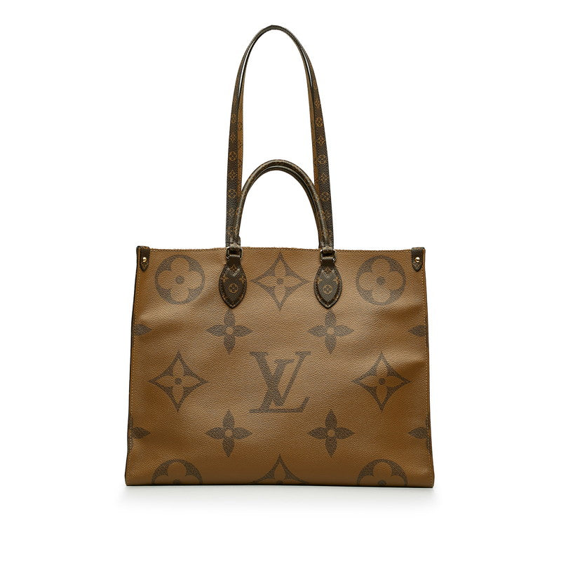 Louis Vuitton Monogram Giant Reverse OnTheGo GM Handbag M45320