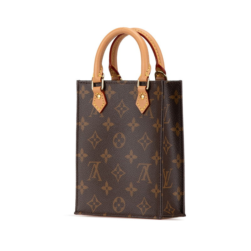 Louis Vuitton Monogram Petite Sac Plat Handbag M69442