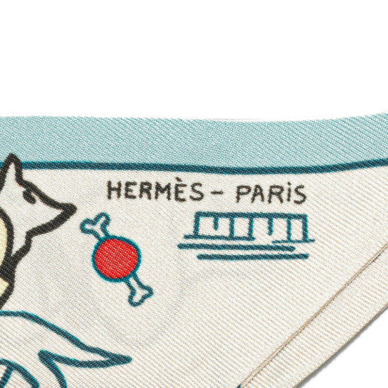 Hermes Silk Twilly Scarf